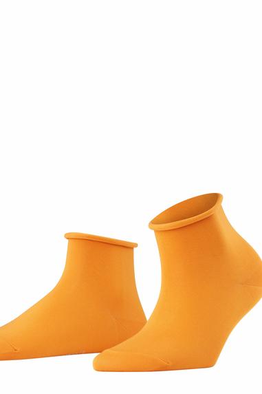 Falke Cotton Touch хлопковые носки горчичного цвета