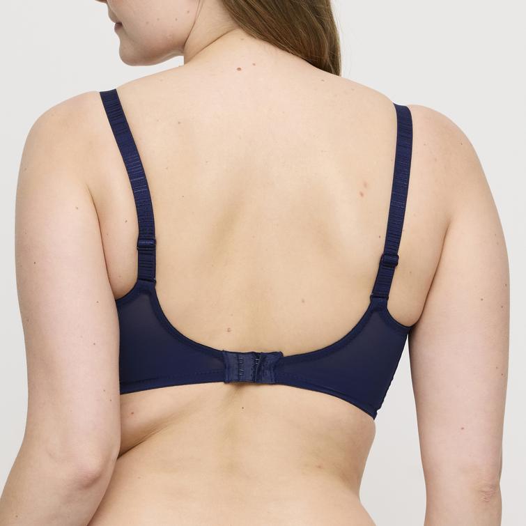 Primadonna Twist KNOKKE topattu balconette-rintaliivi Sapphire Blue