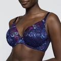 SAN ANGEL half padded plunge bra Water Blue