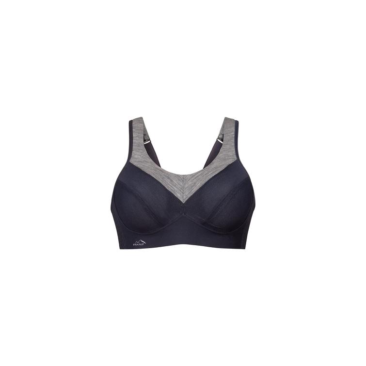 Anita Active PanAlp Wool sport-bh Anthracite