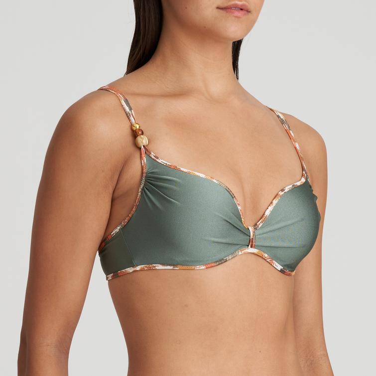 Marie Jo Swim CRETE heartshaped bikini top Inca Gold