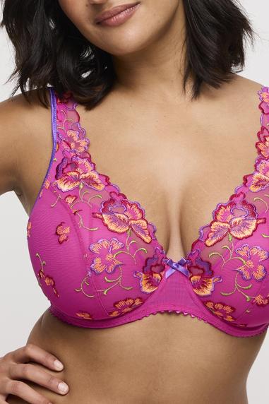 PrimaDonna DEVDAHA half-padded plunge bra Very Berry