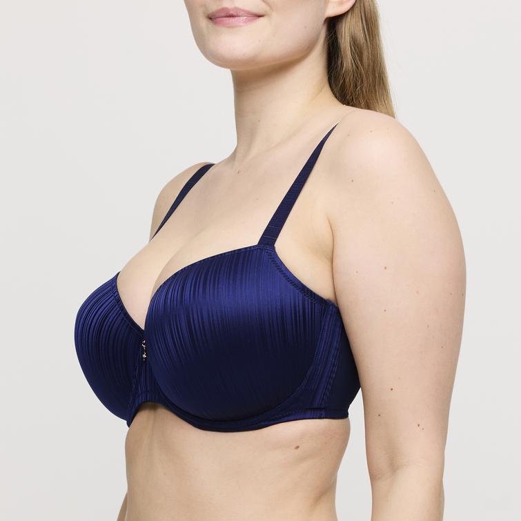 Primadonna Twist KNOKKE topattu balconette-rintaliivi Sapphire Blue