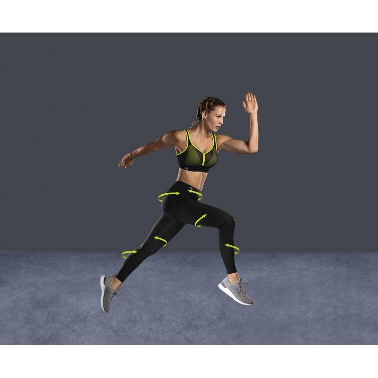 Anita спортивные леггинсы с массажным эффектом черного цвета