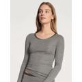 Calida True Confidence woolsilk undershirt Platin Melé