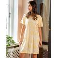 Trofé cotton nightshirt Yellow