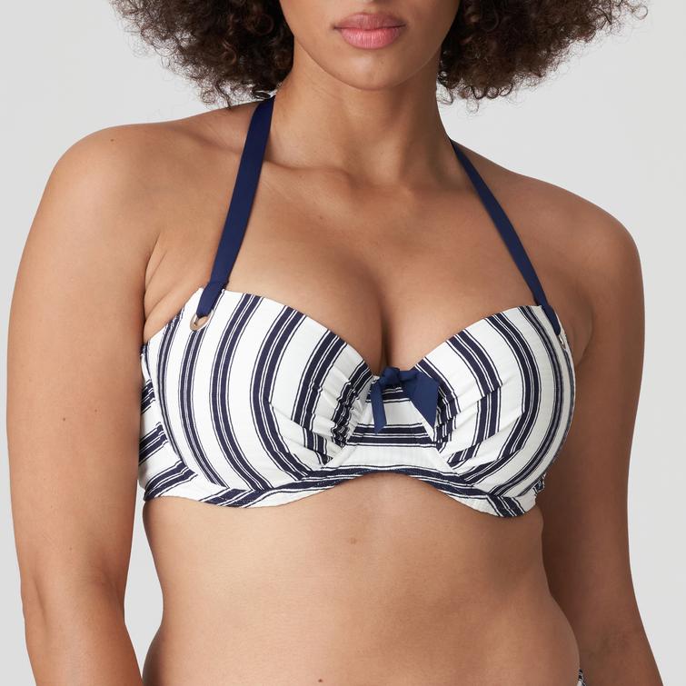 PrimaDonna Swim LEROS padded balcony bikini top Natural