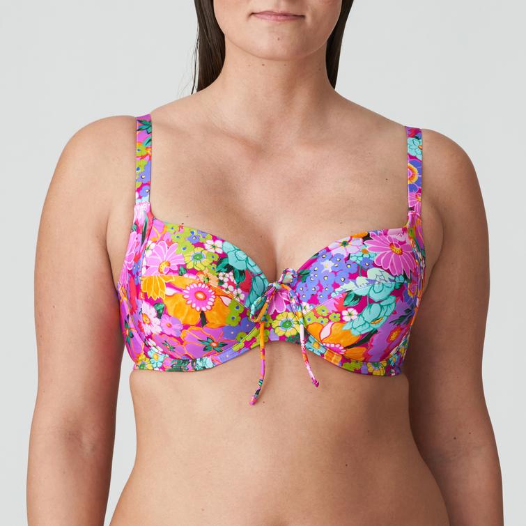 PrimaDonna Swim NAJAC t&auml;yskuppinen bikiniliivi Floral Explosion