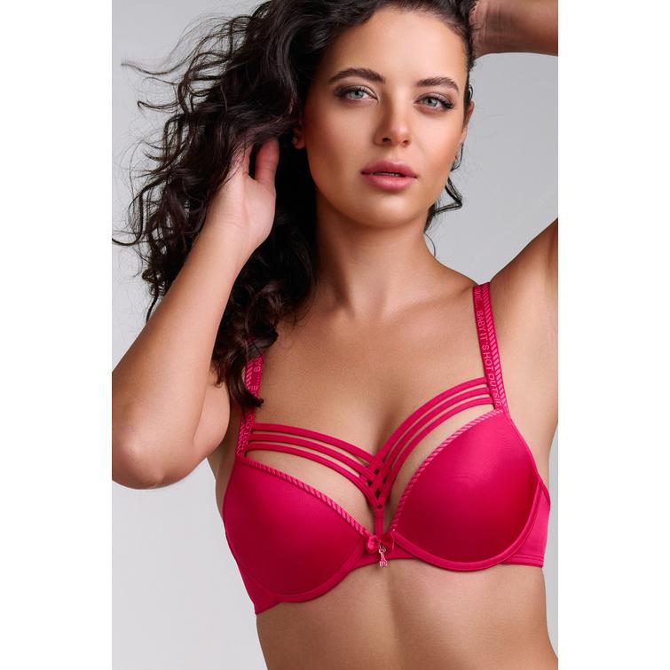 Marlies Dekkers Dame De Paris push up -rintaliivi Azalea Red