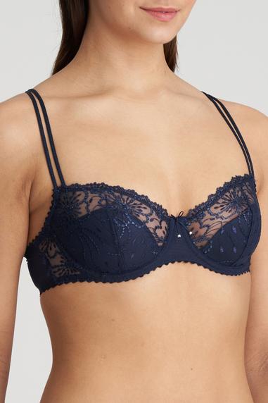 Marie Jo JANE puolitopattu balconette-rintaliivi Velvet Blue