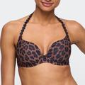 Marie Jo TOM padded heart shape bra Fauve