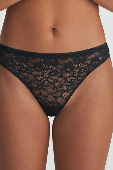 Marie Jo COLOR STUDIO LACE string-housu Musta