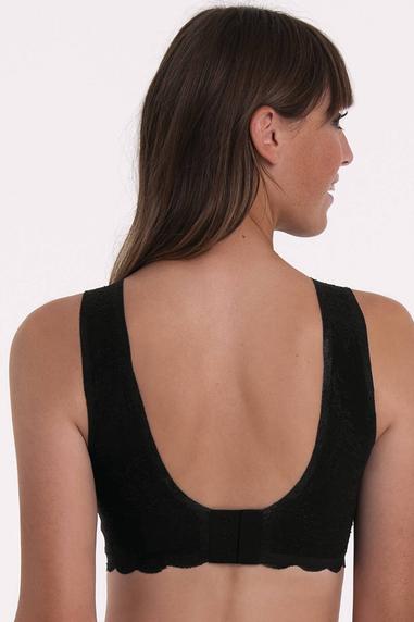 Anita Essential Lace bralette Musta