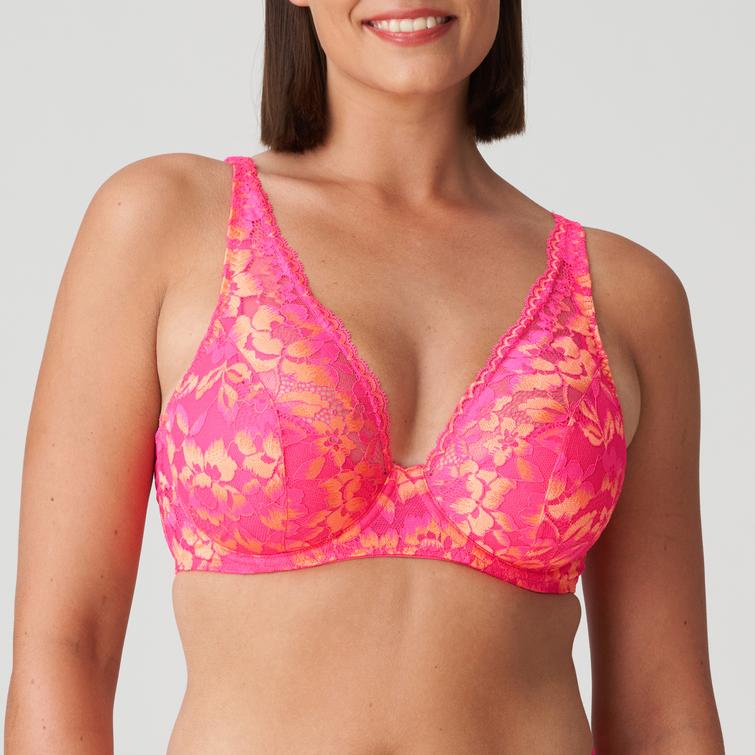 PrimaDonna Twist VERAO half-padded plunge bra L.A. Pink