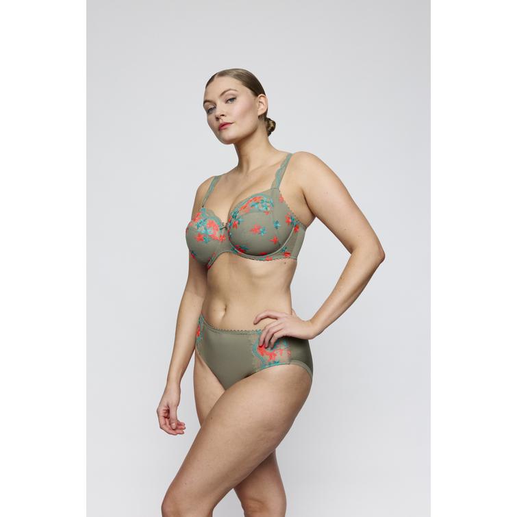 CALA LUNA botanique full briefs, green