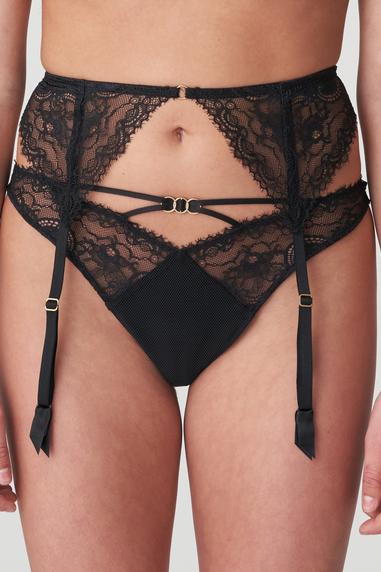 Marie Jo JUNOO sukkanauhaliivi Musta