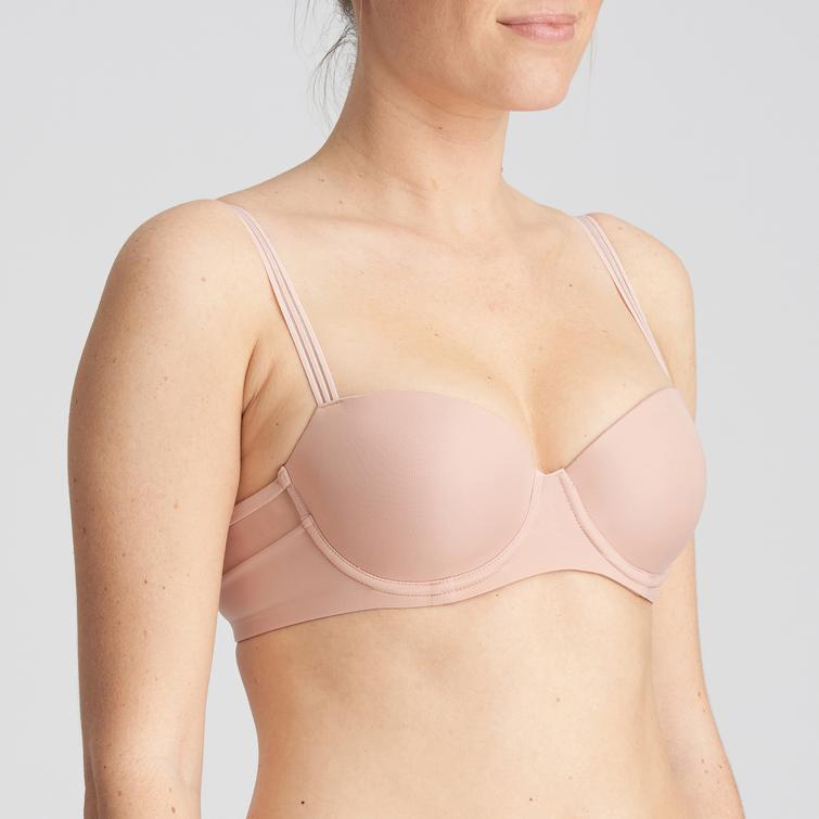 Marie Jo LOUIE padded balcony bra Powder Rose