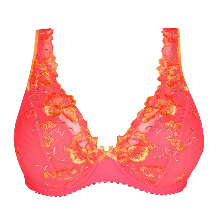PrimaDonna DEVDAHA half-padded plunge bra Tropicana