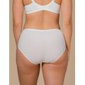 Trofé Sanna Stripe midi brief Ivory