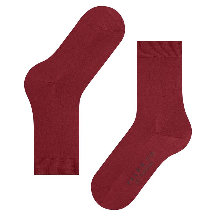 Falke Softmerino socks Scarlet
