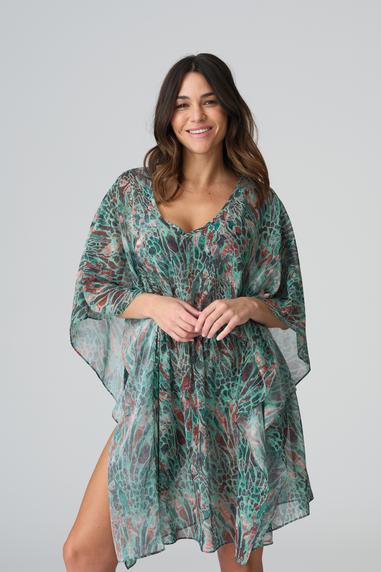 PrimaDonna Swim RIYAD kaftan Turquoise Seas