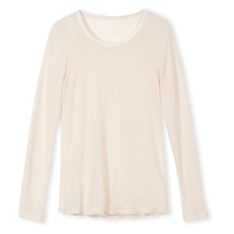 Calida True Confidence underskjorta i ullsilke Light Ivory
