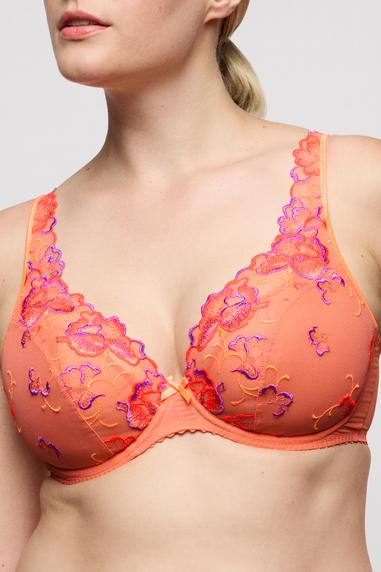 PrimaDonna DEVDAHA puolitopattu plunge-rintaliivi Sunset Blush