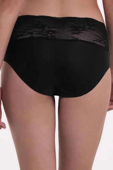 Anita Essential Lace korkea alushousu Musta