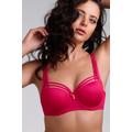 Marlies Dekkers Dame De Paris balconette-rintaliivi Azalea Red
