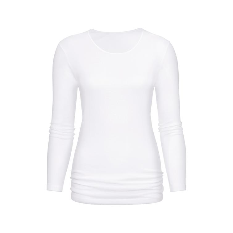 Mey Noblesse pitk&auml;hihainen aluspaita Valkoinen