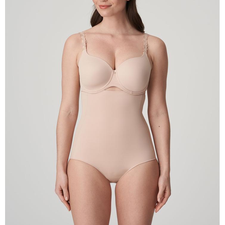 PERLE shapewear high briefs Caffe Latte