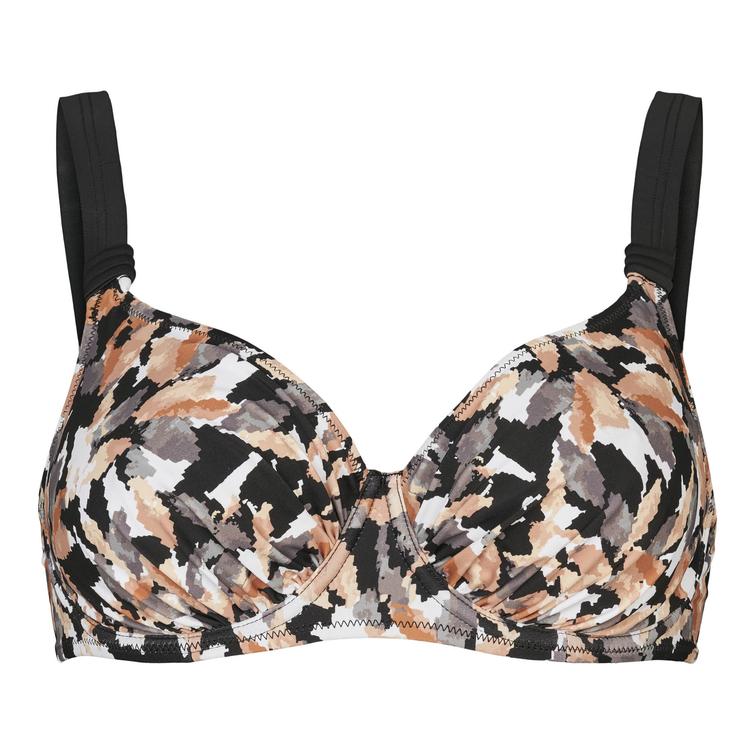 Wiki Barbados bikini-bh med fullkupa Brown/Black