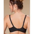 Trofé Sanna Stripe padded bra Black
