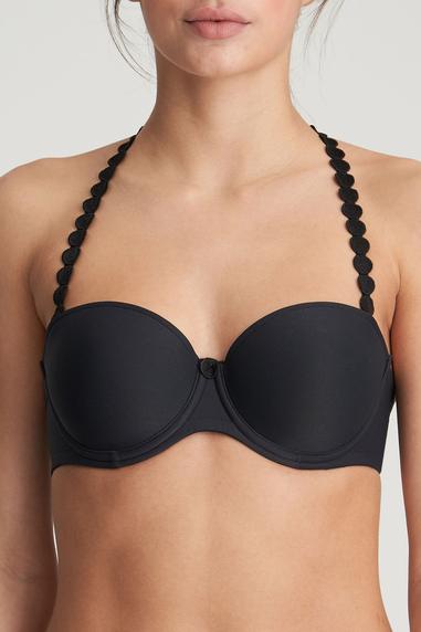 Marie Jo TOM topattu olkaimeton rintaliivi Charcoal