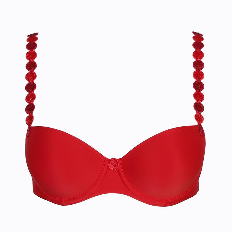 Marie Jo TOM padded balcony bra Scarlet