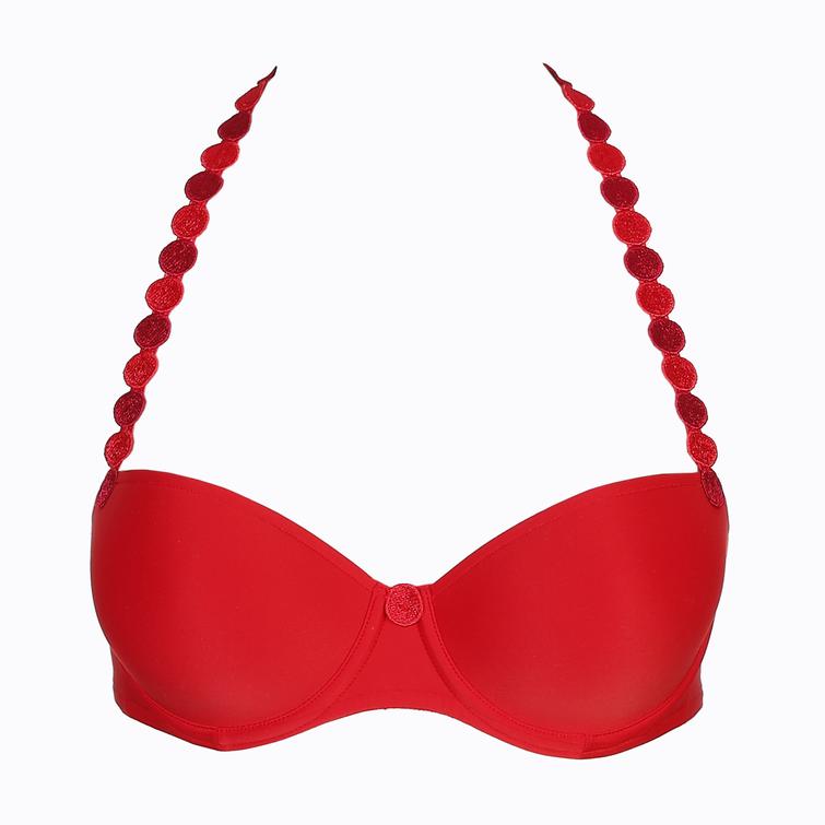 Marie Jo TOM padded balcony bra Scarlet