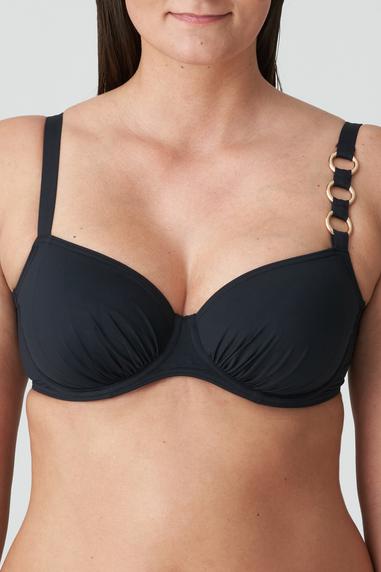 PrimaDonna Swim DAMIETTA full cup bikini top Black