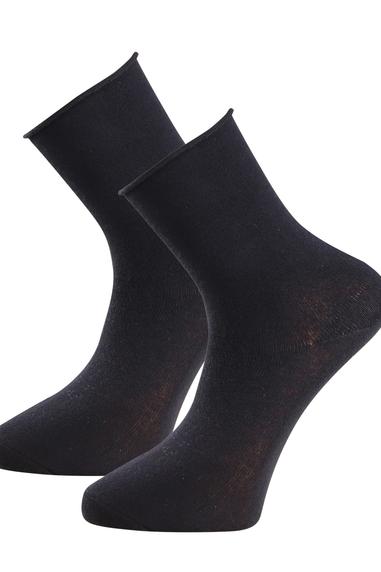 Bamboo Loose Fit -sukat Musta