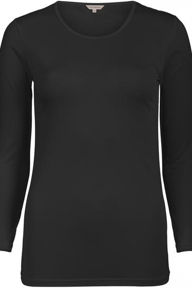 Lady Avenue Pure Silk aluspaita Musta