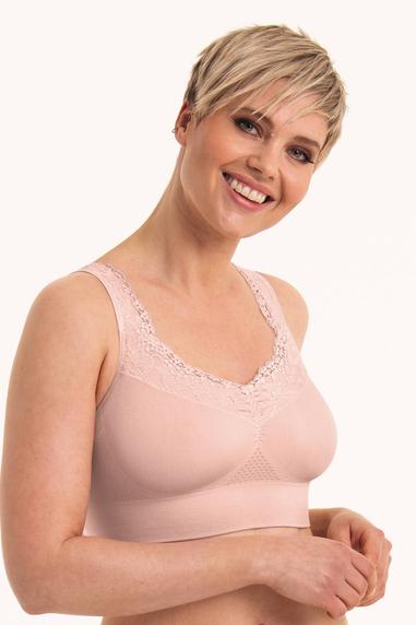 Anita Lotta Lace bh-topp med fickor Lotus