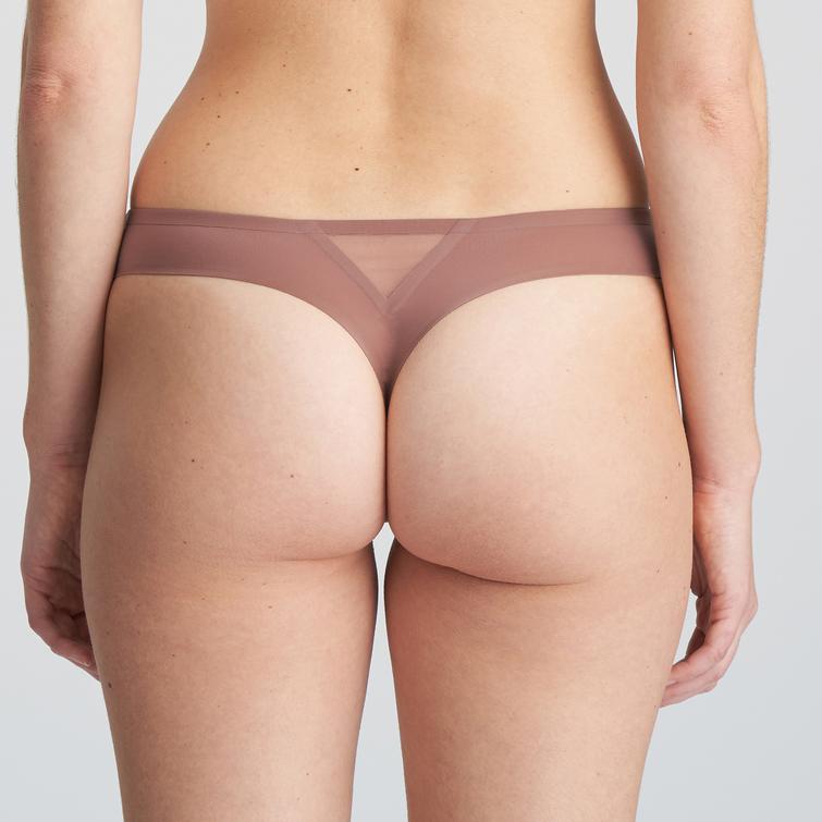Marie Jo LOUIE stringtrosa Satin Taupe