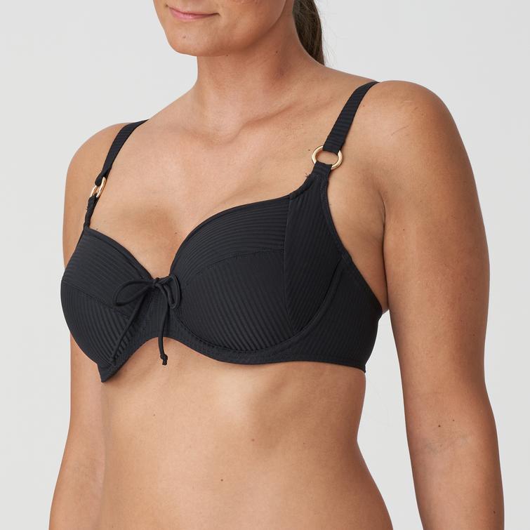 PrimaDonna Swim SAHARA täyskuppinen bikiniliivi Musta