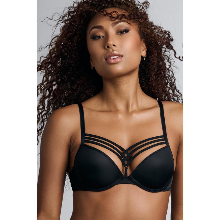 Marlies Dekkers Dame De Paris push up -rintaliivi Musta
