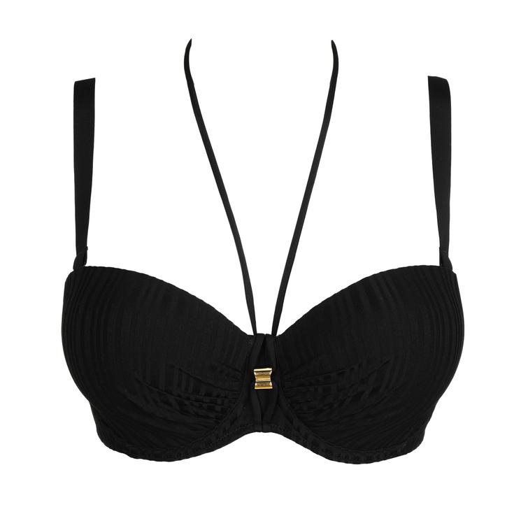 PrimaDonna Swim KIRUNA padded strapless bikini top Black