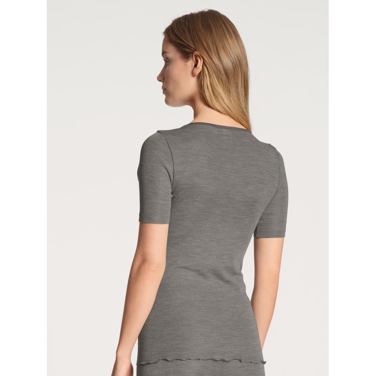 Calida True Confidence villasilkki t-paita Platin Melé