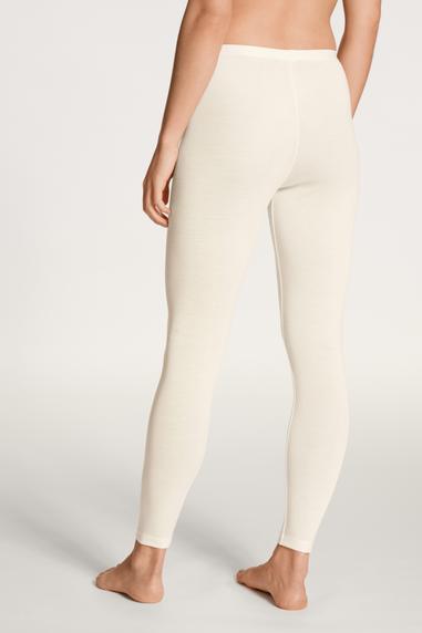 Calida True Confidence villasilkkileggings Luonnonvalkoinen