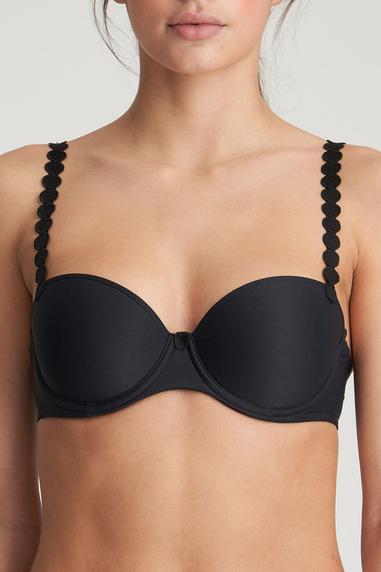 Marie Jo TOM vadderad balconette-bh Charcoal