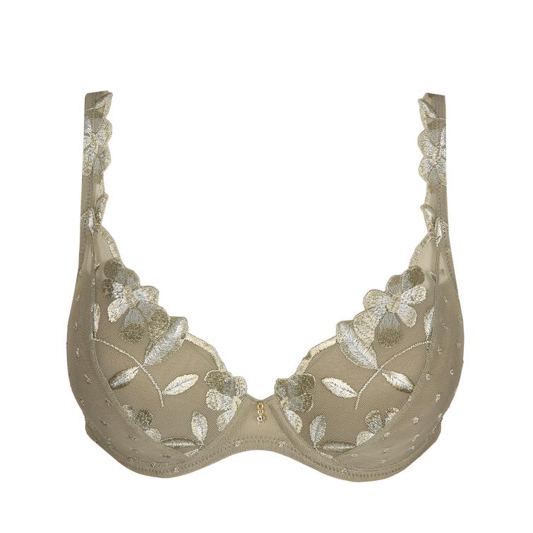 Marie Jo AGNES topattu plunge-rintaliivi Golden Olive