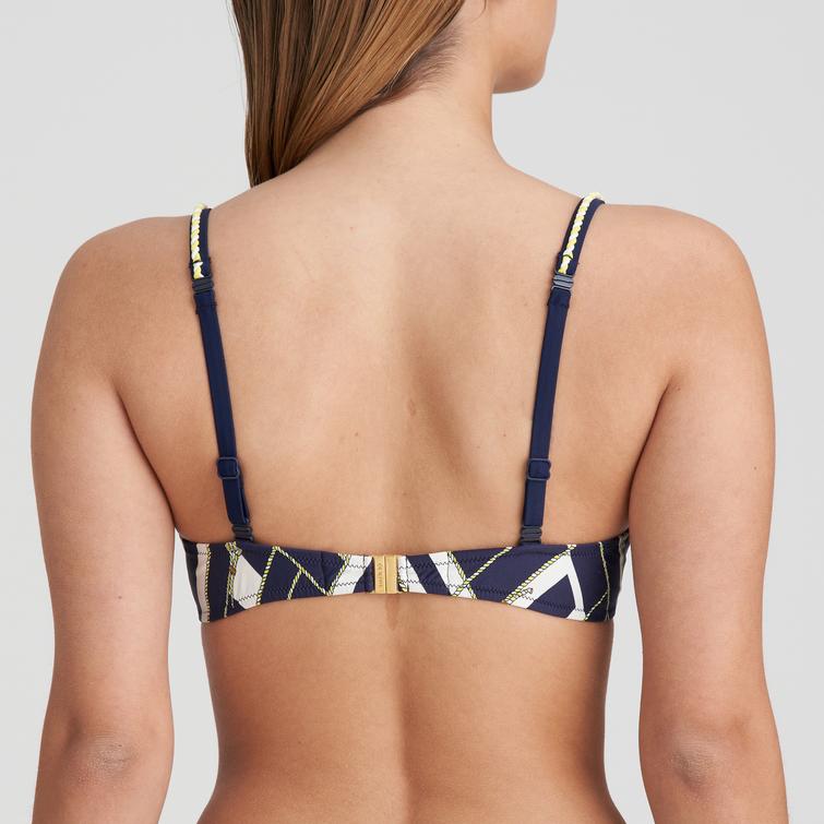 Marie Jo Swim SARANJI pisaramallinen bikiniliivi Majestic Blue