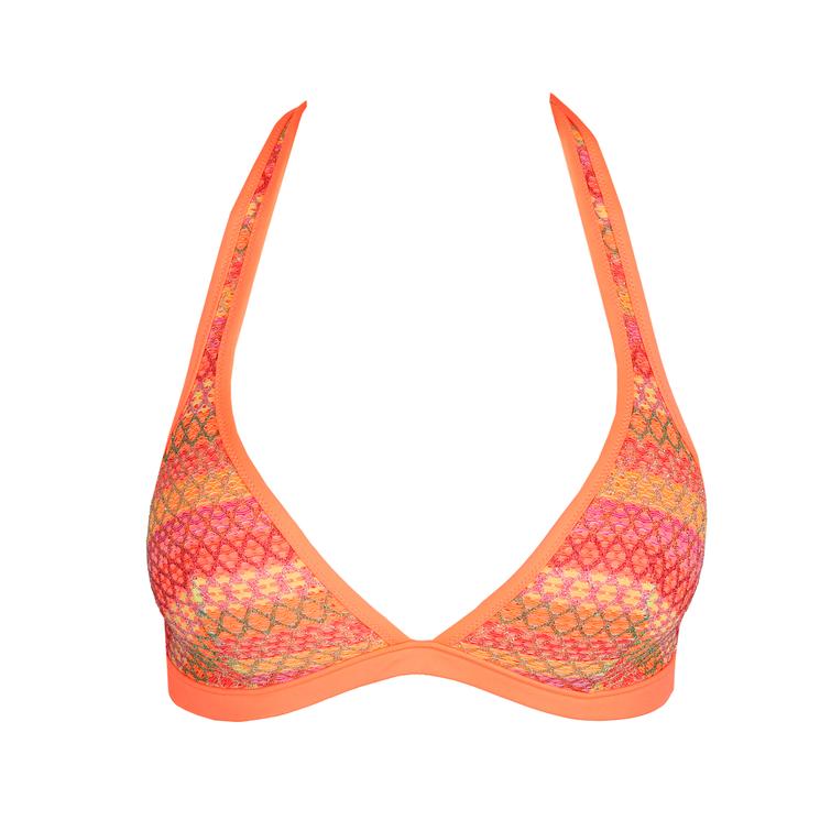 Marie Jo Swim ALMOSHI padded triangle bikini top Juicy Peach